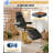 4-Motor Electric Massage Table - Electric Massage Bed with Exquisite Light Luxury Design,Facial & SPA Chair Includes Four Adjustment Modes & Heating Function,Black-1332229637