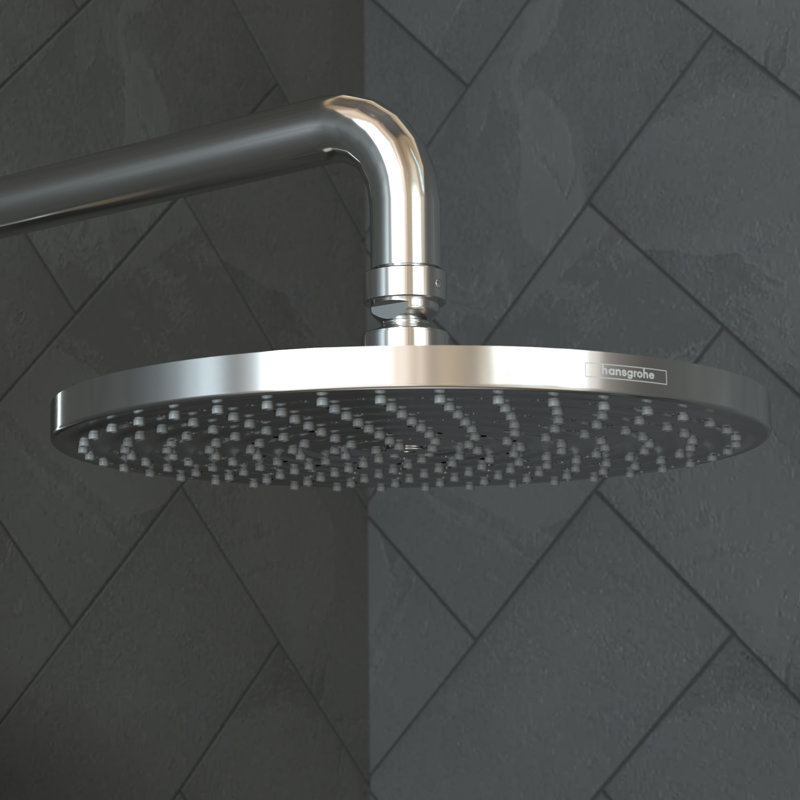 Raindance Downpour Air Rain Shower Head, Chrome