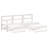 Ophelia & Co. 6 Piece Patio Lounge Set Solid Wood Pine-1766786301-1766786300