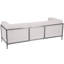 Canapé modulaire Annis LeatherSoft avec siège matelassé et structure enveloppante-447068565