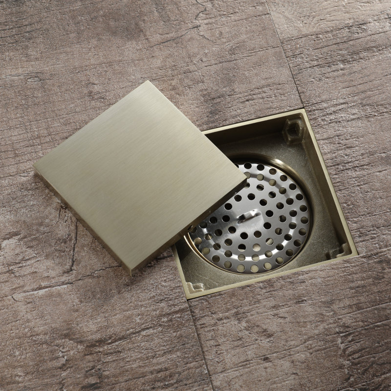 6.49'' W Tile-In, Brushed Gold