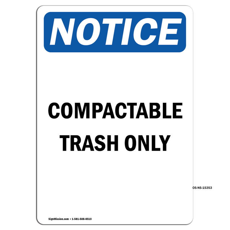 Heavy Duty Sign