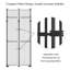 Steel Pressure Mounted Pet Gate-1324821971