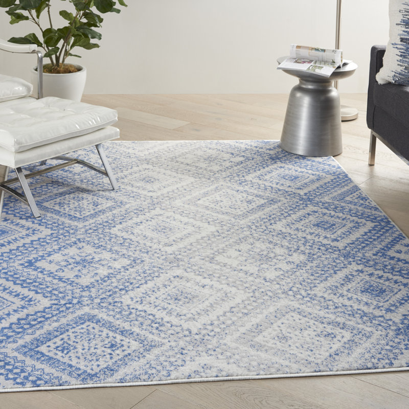 Tapis ivoire Harriet Bohemian Farmhouse, Rectangle 6 pi x 9 pi