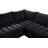 Hallelujah Velvet L-Shaped Sectional Reversible-63568116