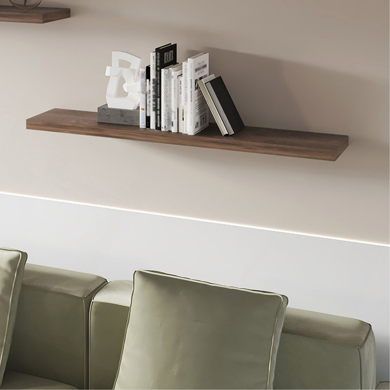Ensemble de 2 tablettes flottantes en mélamine