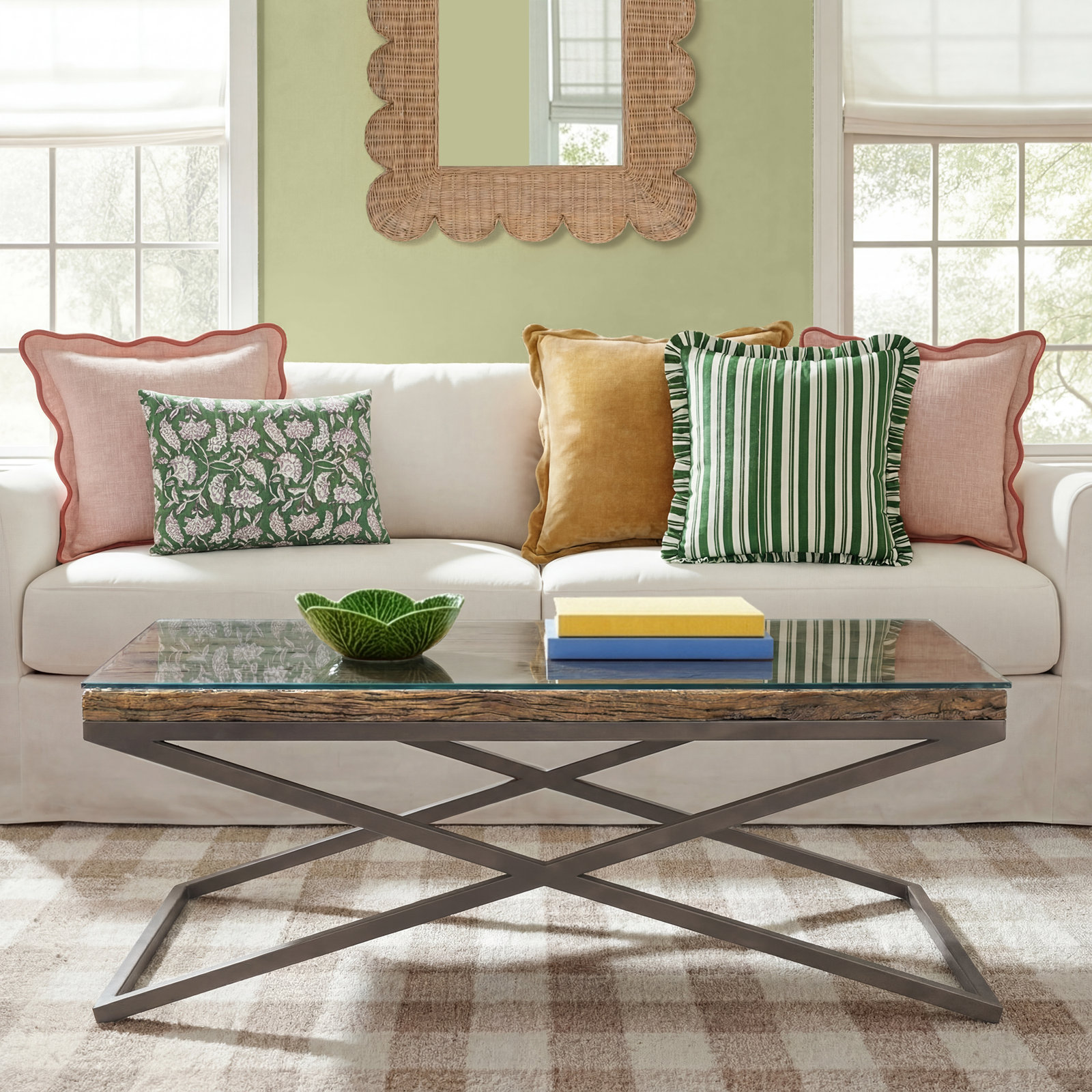 Hasbrouck Solid Wood Coffee Table