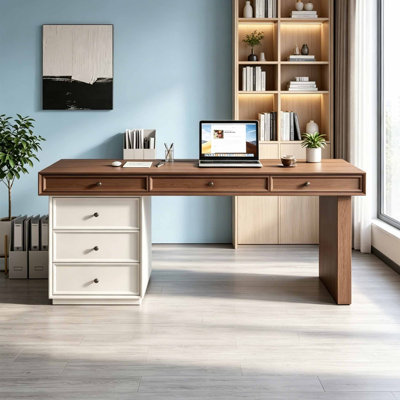 Bureau de rangement de grande capacité de style européen