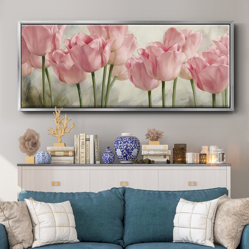 Nature Inspired II- Framed Canvas, 20" H x 50" W