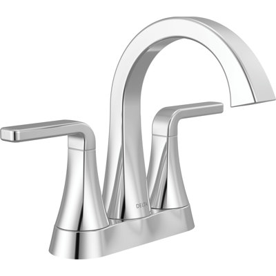 Two Handle Centerset Bathroom Faucet