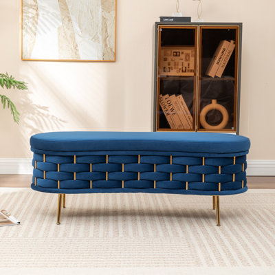 Banc de rangement rembourré Cristen