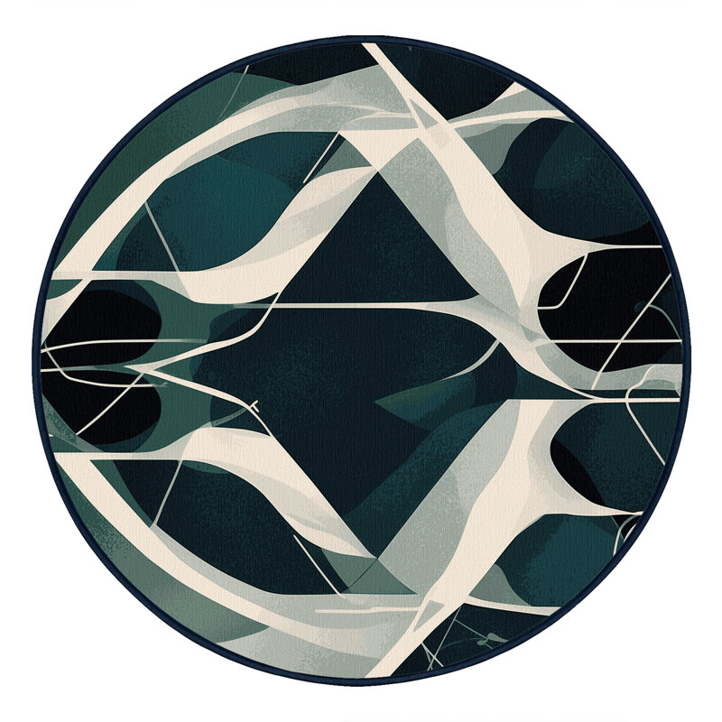 Tapis à fils Cosmic, Rond 7 pi
