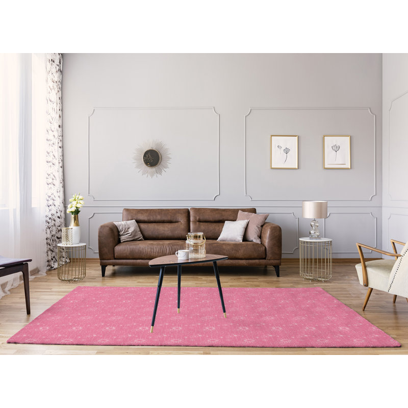 Chenille Toile Indoor Rug, Rectangle 8' x 10'