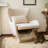 2 In 1 Modern Velvet Accent Chair With Free Padded Cushion And Pet Friendly Space-1128652888