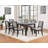 Armela 7-piece Rectangular Extension Leaf Dining Set Black-2022819654