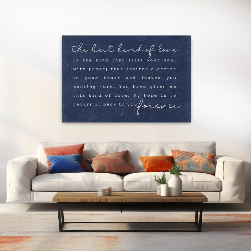Art contemporain abstrait abstrait The Best Kind of Love, H 40 po x l 60 po