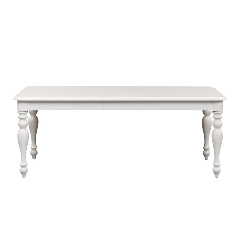 Ensemble de table de salle à manger 6 personnes avec rallonge amovible Alvy, 7 pièces : table, 6 chaises