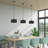 Adabella 1 Light Black Pendant