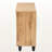 Jett Oak Finish 6-Shelves With Three-Door Shoe Cabinet, 26.13" H X 44.65" W X 13" D