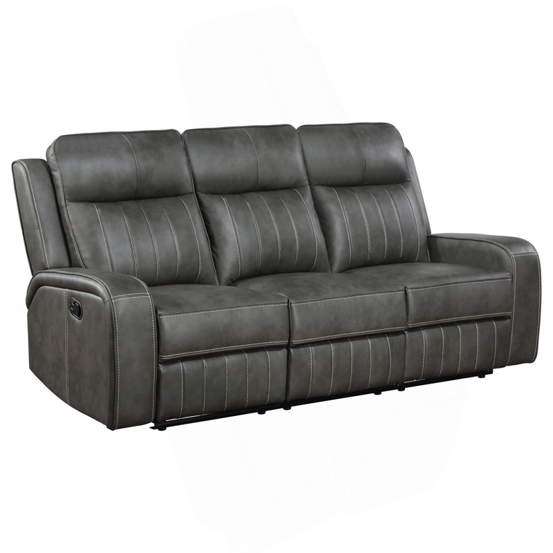 Forrest Grey Motion Reclining Sofa