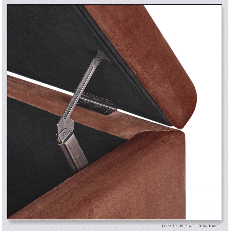 OTTOMAN DE RANGEMENT, Rosé