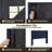 Tufted Wingback Upholstered Headboard with Nailhead Trim-847401454-847401449