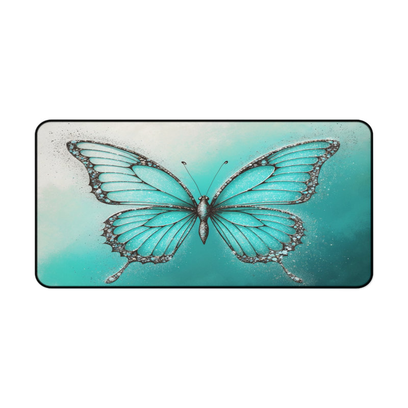 Polyester Desk Pad, 14.4x12.1
