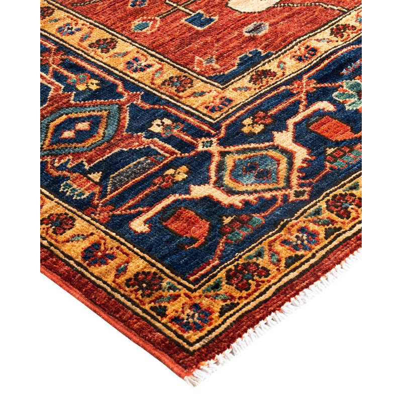 Serapi One-of-a-Kind 6' 1" X 8' 8" Hand Knotted Area Rug