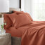 Ensemble de draps pour lit en microfibre brossée de 6 pièces Simply Soft-24746561-72950146