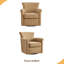 Fauteuil d'appoint pivotant en similicuir-275463901