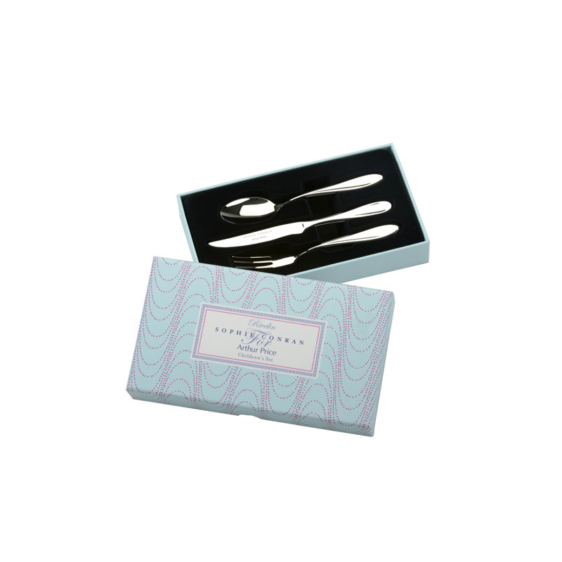 Arthur Price Sophie Conran 3 Piece Cutlery Set for Children