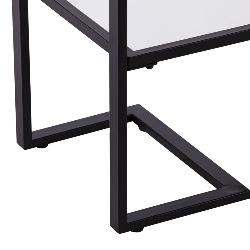 Console de 52 po Luisdavid, Noir