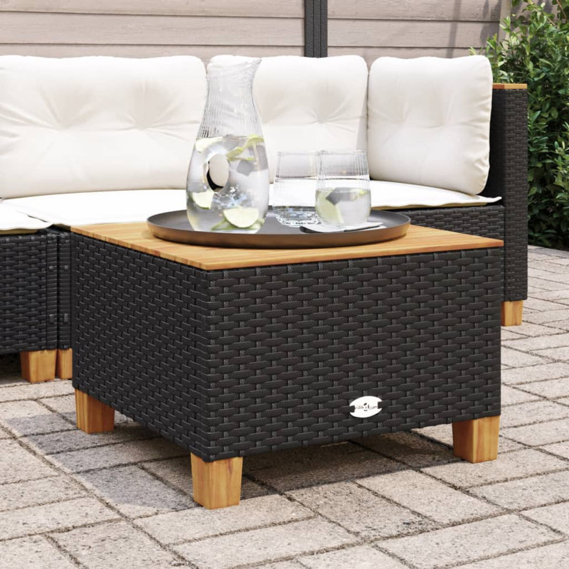 Soraiyah Square Wicker Outdoor Coffee Table , 55cm cm W 55cm cm D