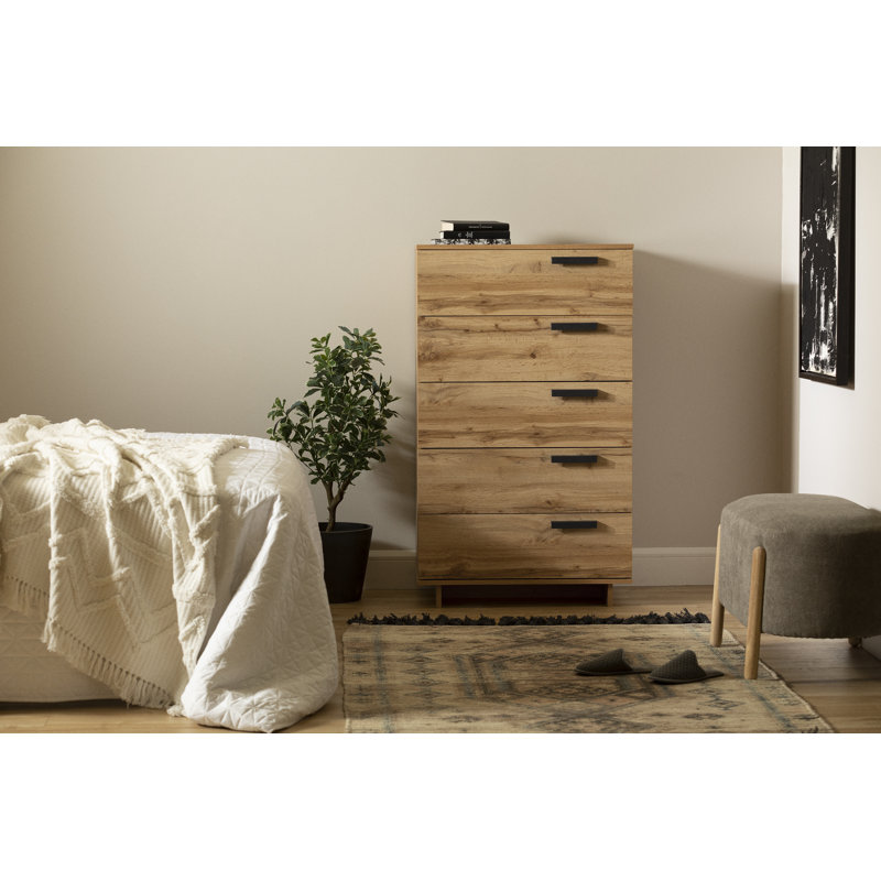 Cavalleri 29'' W 5 - Drawer Dresser, Nordik Oak