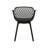 Black Outdoor Poppy Chair - Polypropylene, Weather- With Build And Elegant Diamond Mesh Style In Polypropylene Weather Resistance Charming For A Refined Deck-879980559-879980593