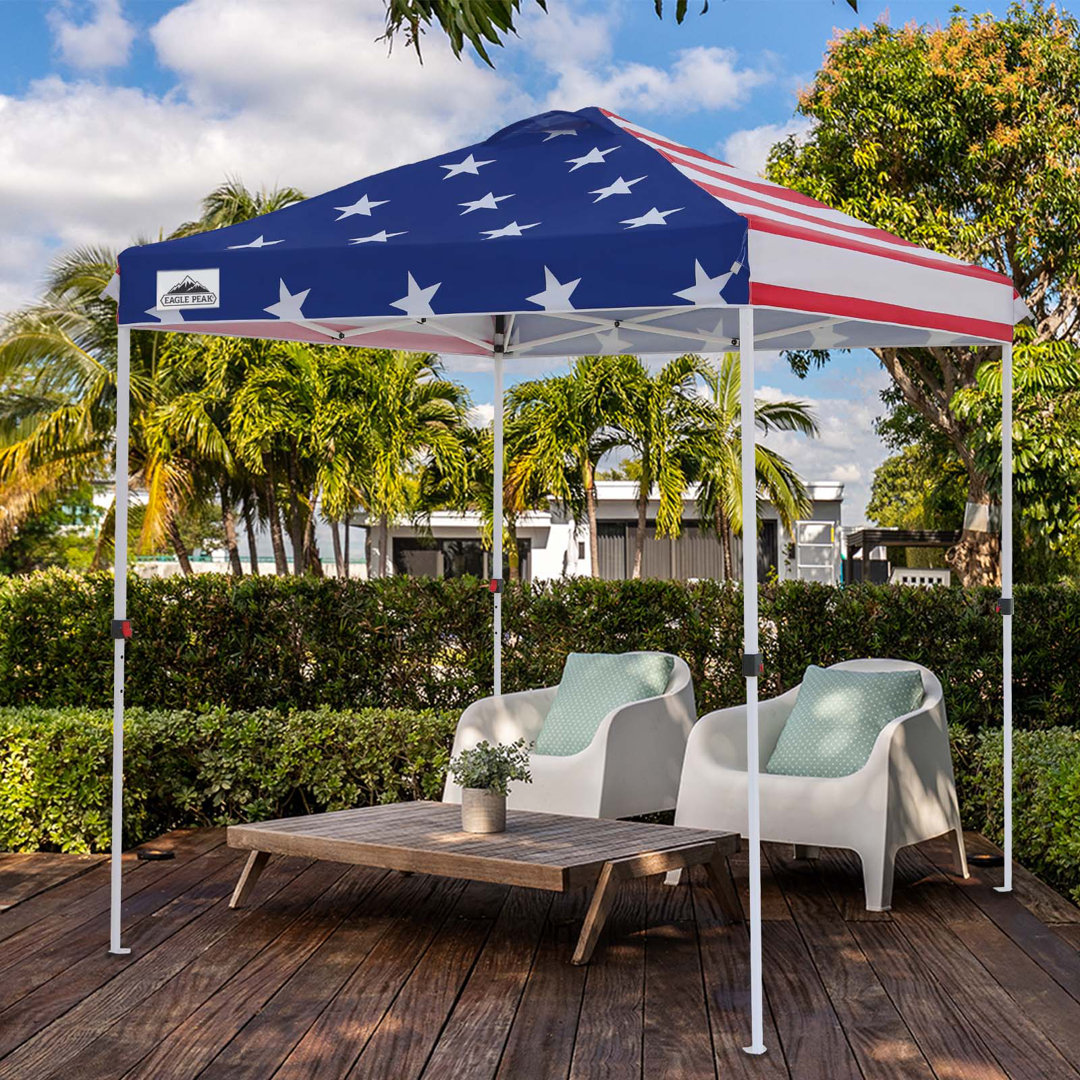 79.2'' W x 79.2'' D Steel Pop-Up Canopy EAGLE PEAK