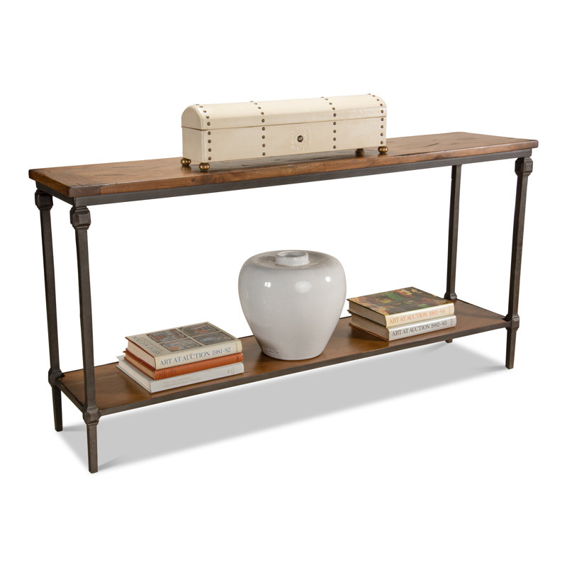 Maymie 60'' W Solid Wood Console Table