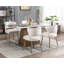 Fauteuil à oreilles en velours khanya-449638257
