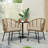 Outdoor Wicker Rattan Club Chair