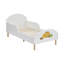 Kids White Toddler Bed - Jungle