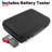 Stegmair Hard Battery Organizer with Tester, Battery Storage Case