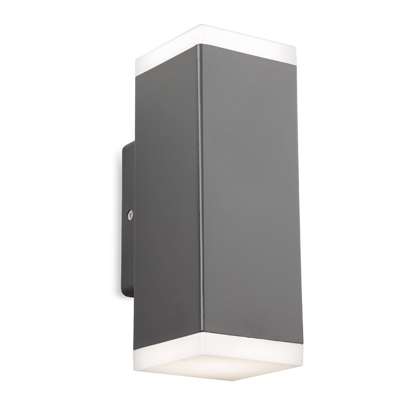 200 cm H Hardwired Integrated LED Outdoor Armed Sconce