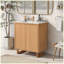 Ensemble de meuble-lavabo moderne avec lavabo-105352960