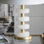 Lampe de table en marbre 13 x 13 x 26 po