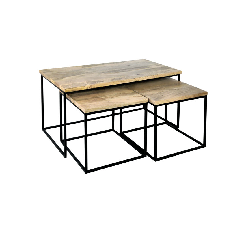 Timko Frame Coffee Table, Natural