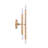 Sitka Gold 6-Light Wallchiere Sconce