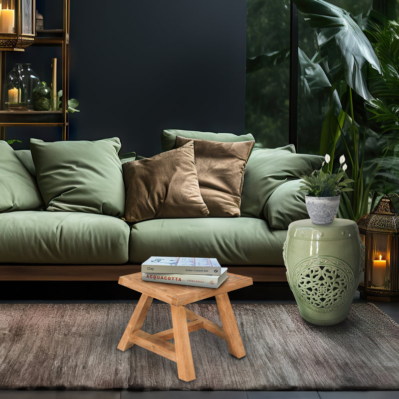 Solid Wood End Table