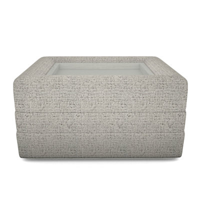 Boyden Ottoman with Wood Tray