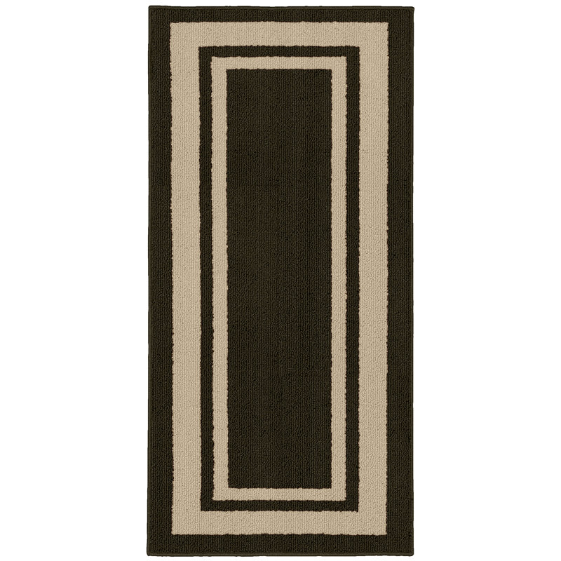 Tapis brun / beige Ertan, Rectangle 2 pi x 5 pi