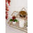 2-Tier Metal Triangle Wall Shelf